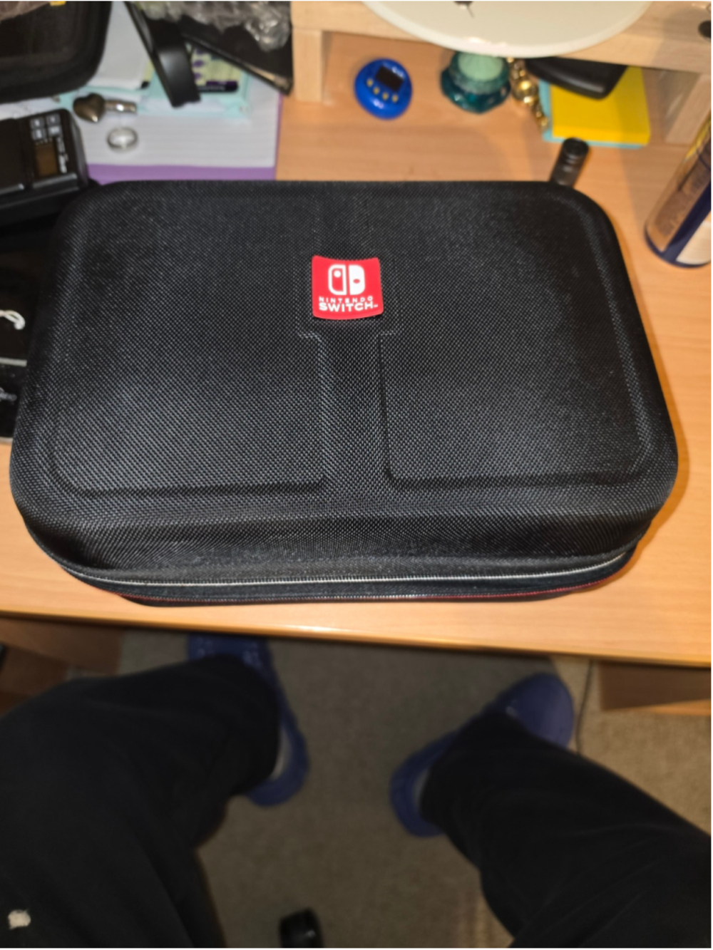 Nintendo Switch RDS Game Traveler Deluxe System Case Hard Shell Black